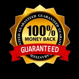 100% Money Back Guarantee
