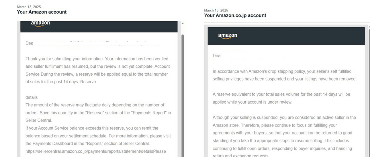 Amazon Seller Reinstatement Success Story 20